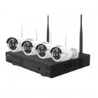 Nivian NV-KIT830W-4CAM Kit de Videovigilância 8 Canais