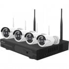 Nivian NV-KIT430W-4CAM Kit de Videovigilância 4 Canais
