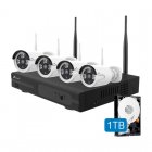 Nivian NV-KIT430W-4CAM Kit de Videovigilância 4 Canais 1 TB