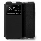 Cool Funda Flip Cover Liso Negro para Samsung Galaxy A02s