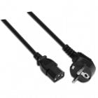 Aisens Cable de Alimentación CEE7 a C13 Macho/Hembra 1.5m Negro