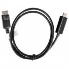 Lanberg Cable DisplayPort V1.1 a HDMI Macho/Macho 1m Negro