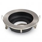 V-Tac Aro Empotrable para Bombillas GU10 100x45mm Niquel
