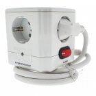 Eurobric 77905 Regleta Cubo 4 Tomas + 2 USB 1.5m Eurobric 77905 Regleta Cubo 4 Tomas + 2 USB 1.5m