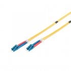 Digitus Digitus Cable de Conexión de Fibra Óptica Dúplex LC 1m Amarillo
