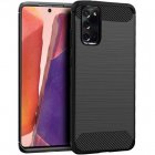 Cool Funda Carbón Negro para Samsung Galaxy Note 20