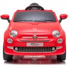 RunRunToys Fiat 500 Coche Eléctrico 12V Rojo
