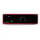 Focusrite Scarlett Solo Studio Pack de Interfaz de Audio + Micrófono Condensador + Auriculares
