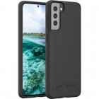 Just Green Funda Biodegradable Negra para Samsung Galaxy S21 Plus