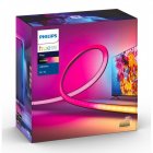 Philips Hue Pack Play Gradient Lightstrip Tira LED para Televisor de 55" + Ponte de Conexão + HDMI Sync Box Sincronizador de Luzes