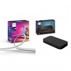 Philips Hue Pack Play Gradient Lightstrip Tira LED para Televisor de 55" + HDMI Sync Box Sincronizador de Luces