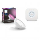 Philips Hue Pack Bloom Lámpara de Mesa Inteligente RGB Blanca +  Puente de Conexión