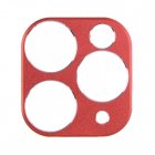 Protector de Cámara Metálico para iPhone 11 Pro Max Roja