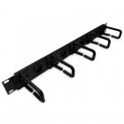 Welly Enjoy It WY40101 Organizador de Cables 19" 1U Negro