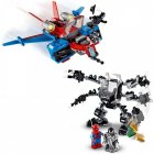 Lego Jet Arácnido Vs Armadura Robótica de Venom