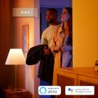Philips Hue White Ambiance Wellner Candeeiro de Mesa LED + Interruptor Sem Fios