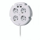 Simon Brico Regleta Circular 4 Tomas + 2 USB 1.5m Simon Brico Regleta Circular 4 Tomas + 2 USB 1.5m