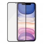 Panzer Glass Protector Cristal Templado Antibacteriano Negro para iPhone XR/11