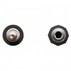 Nanocable Cable de Audio Jack 3.5 Macho/Hembra 3m Negro