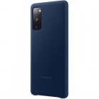 Samsung Silicone Cover Funda Azul Navy para Samsung Galaxy S20 FE