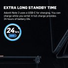 Adonit Stylus Note 2 Pen Impermeable IP65 USB-C Negro para iPad 6/7/8, Air y Pro 3/4