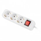 Lanberg Regleta 3 Tomas Schuko con Protección 1.5m Blanca Lanberg Regleta 3 Tomas Schuko con Protección 1.5m Blanca