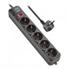 NGS SURGE POLE 500 Regleta de Protección 5 Enchufes Schuko NGS SURGE POLE 500 Regleta de Protección 5 Enchufes Schuko