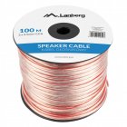 Lanberg Cable para Altavoz Transparente 2X2.5mm2 100m Lanberg Cable para Altavoz Transparente 2X2.5mm2 100m