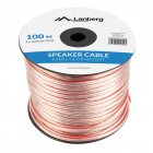 Lanberg Cable para Altavoz Transparente 2X4.0mm2 100m Lanberg Cable para Altavoz Transparente 2X4.0mm2 100m
