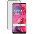 Mobile Tech Full Glue Protector Cristal Templado Negro 2.5D para Oppo A54 5G