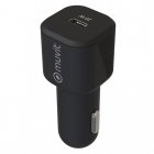 Muvit Cargador de Coche USB-C 20W Negro