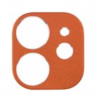 Protector de Cámara Metálico para iPhone 11 Naranja