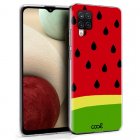 Cool Funda TPU Silicona Dibujos Sandía para Samsung A125 Galaxy A12
