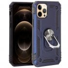 Cool Funda Hard Azul con Anilla para iPhone 12 Pro Max
