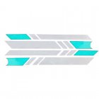 Urban Scout Pegatinas Eflectantes Azules