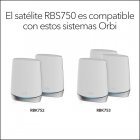 Netgear RBS750 Satélite Adicional para Sistema WiFi Mesh Orbi