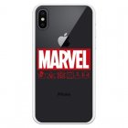Funda Oficial de Marvel Marvel Logo Red para iPhone XS