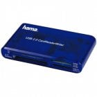 Hama Multilector de Tarjetas USB 2.0 Azul