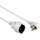 Hama Cable de Alimentación Alargador Schuko 2m Blanco Hama Cable de Alimentación Alargador Schuko 2m Blanco