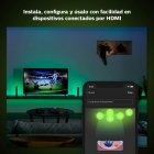 Philips Hue Pack Play Gradient Lightstrip Tira LED para Televisor 75" + HDMI Sync Box Sincronizador de Luces