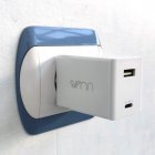 Sveon SAC248 Cargador Universal USB-C/USB-A 48W Blanco