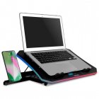 Krom Kooler Base Refrigeradora RGB para Portátil hasta 19"