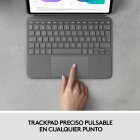 Logitech Combo Touch Capa com Teclado Cinzento para iPad Pro 11" (1º/2º/3º/4º Gen)