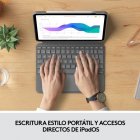 Logitech Combo Touch Capa com Teclado Cinzento para iPad Pro 11" (1º/2º/3º/4º Gen)