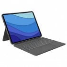 Logitech Combo Touch Funda con Teclado Gris para iPad Pro 12.9" (5º/6º Gen)