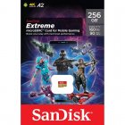 SanDisk Extreme MicroSDXC 256GB UHS-I U3 V30