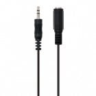 Ewent Cable Jack 3.5mm Macho/Hembra 2m Negro Ewent Cable Jack 3.5mm Macho/Hembra 2m Negro