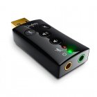 Donkey Pc DONKUSB71 Placa de Som Externa 7.1 USB