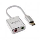Donkey Pc DONKCN03 Placa de Som Externa USB-C