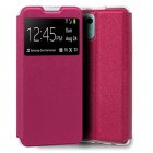 Cool Funda Flip Cover Liso Rosa para Xiaomi Mi 11 Lite/Mi 11 Lite 5G